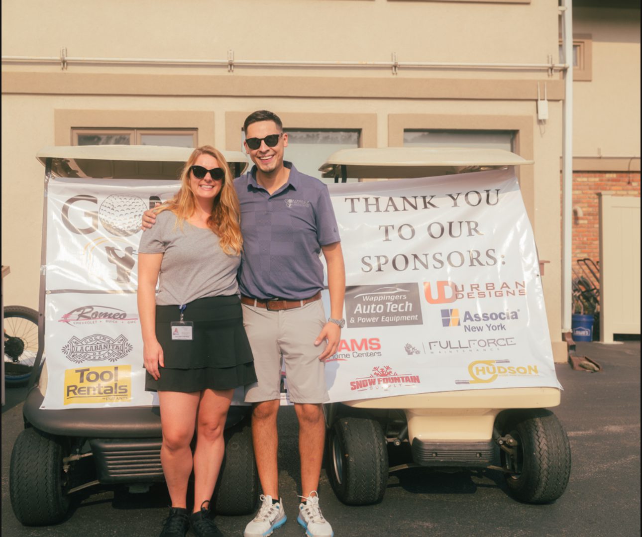 Will Gonzalez at Golf Tournament